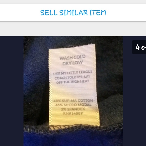 Sold on the E! Marine Layer Zip Up Jacket sz L - Picture 5 of 6